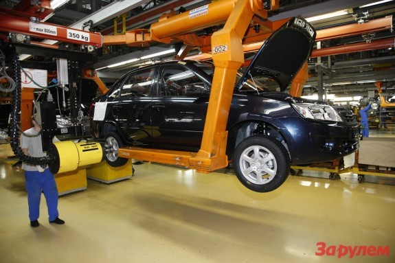 Россия в 2011 году достигла исторического максимума по производству машин