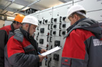 На НВАЭС-2 в здании пускорезервной котельной начались испытания электрооборудования