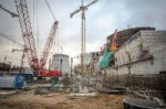 На ЛАЭС-2 завершено возведение стен бассейна выдержки ОЯТ здания реактора Э ...