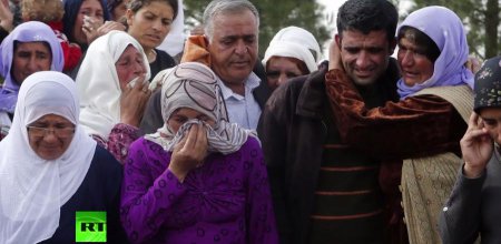 Турция не позволяет курдам вернуться в Сирию и встать на защиту Кобани