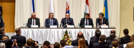 Порошенко провёл встречу с главами стран Вышеградской четвёрки