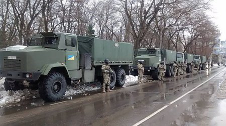 Киев ввел в Одессу войска нацгвардии