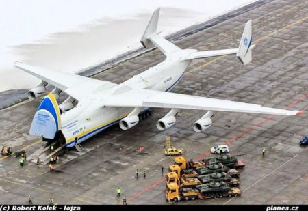 Чехия поставляет танки украинским картелям на самолёте Ан-225 «Мрия»