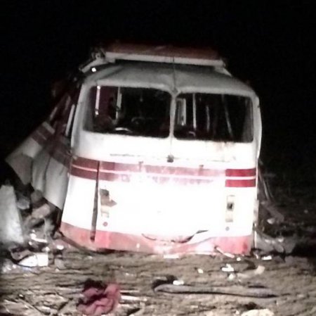 Пассажирский автобус взорвали в Донбассе - идет следствие