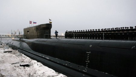 В 2015 году атомные подлодки класса «Борей» начнут боевую учебу в Арктике
