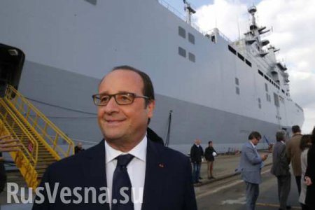 Олланд выразил надежду на продажу России новых кораблей