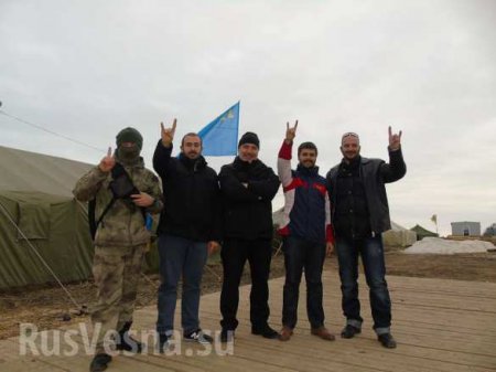 К блокаде Крыма присоединились международные террористы (ФОТОФАКТ)