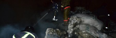 В Одессе произошел пожар на «Суперфосфатном» заводе