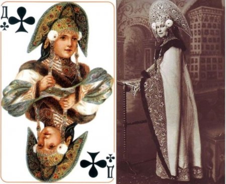 Кто из императорской семьи скрывался за рисунками на популярной колоде игральных карт