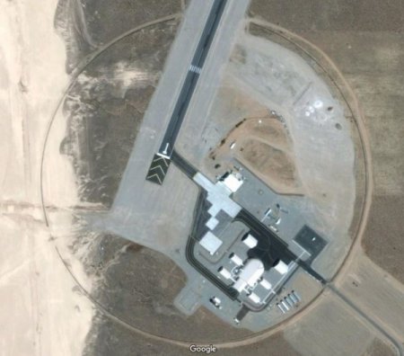 В Google Earth появились снимки одной из самых секретных военных баз США