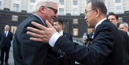 Генсек ООН обсудил ситуацию в Украине с главой МИД Германии