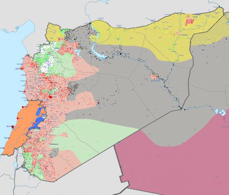 Ситуация в Сирии на момент завершения российской военной операции