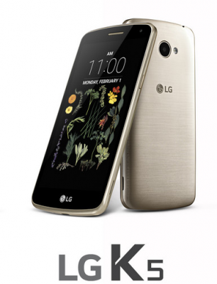 LG К5 выходит на российский рынок
