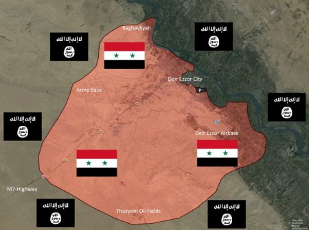 "Исламское государство" захватило район Ас-Синаа в Дейр-эз-Зоре