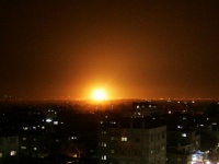 ВВС Израиля нанесли удары по сектору Газы после ракетных пусков боевиками с ...