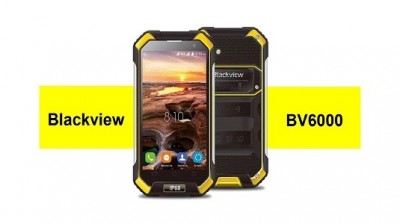 Защищённый телефон Blackview BV6000 принял ванну из бетона