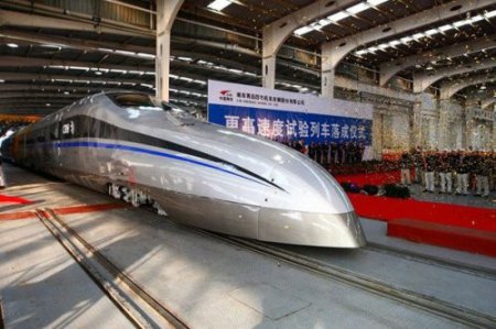 Китай разрабатывает высокоскоростной поезд нового поколения