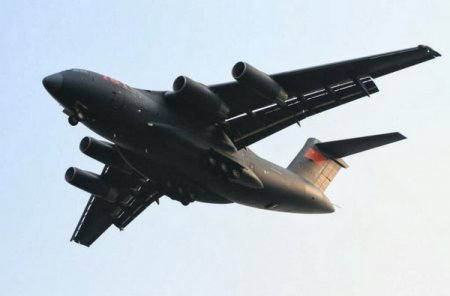 Тяжелый транспортный самолет Y-20 принят на вооружение китайских ВВС
