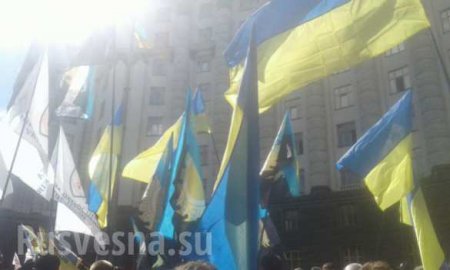 Паноптикум украинских протестов: «азовцы» объединились с шахтерами (ФОТО, ВИДЕО)
