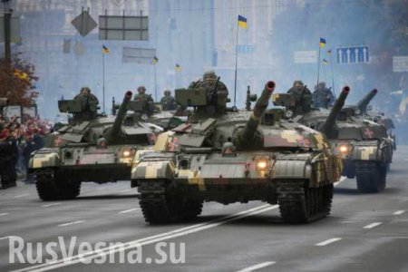 ВАЖНО: Танки ВСУ с парада в Киеве отправились на Донбасс, — разведка ДНР