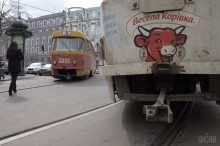 В центре Одессы стреляли в трамвае