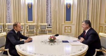 Порошенко провел переговоры с Туском