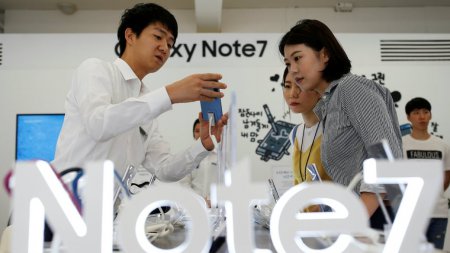 Samsung готовится к выпуску обновления, чтобы избежать перегрева Galaxy Note 7