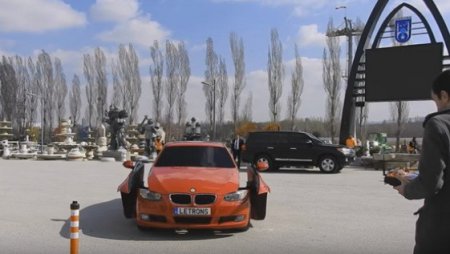Турецкие инжинеры превратили BMW в робота-трансформера