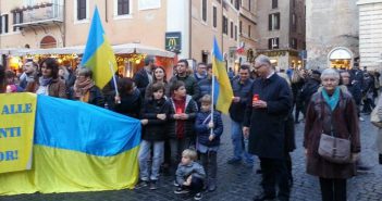 В Риме украинцы почтили годовщину Голодомора