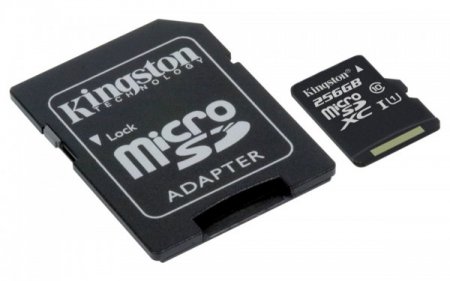 Kingston презентовала карту памяти microSDXC class 10 размером в 256 ГБ