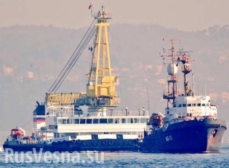 Россия строит полноценную военно-морскую базу в Сирии: в Тартус идут краны и противодиверсионные катера (ФОТО)
