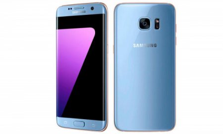 Известно о продажах голубого Samsung Galaxy S7 edge в России
