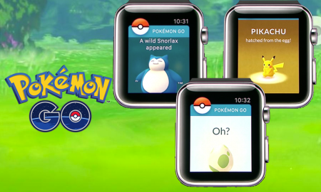 Версия игры Pokemon Go теперь доступна на Apple Watch