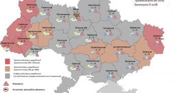 В западных областях Украины – критический уровень аварийности