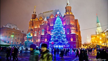 Немецкое ТВ шокировала красота рождественских празднований в Москве