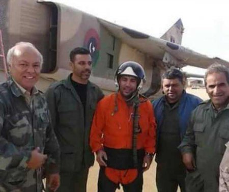 Боевики сбили ливийский МиГ-23 над западной частью Бенгази - Военный Обозреватель