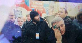 Касьянова облили зеленкой перед маршем памяти Немцова