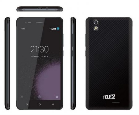 Представлен новый 4G-смартфон Tele2 Maxi Plus