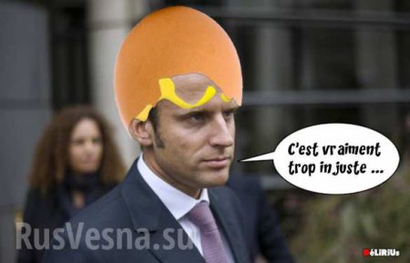 Кандидату на пост президента Франции швырнули яйцо в лоб (ВИДЕО)