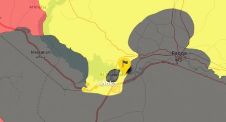 Курды полностью блокировал город Табка западнее Ракки - Военный Обозреватель