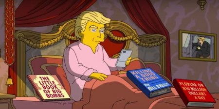 "Симпсоны" проанализировали 100 дней президентства Трампа