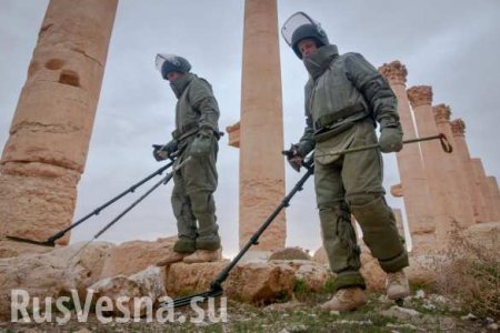 Иностранцы хотят перенять сирийский опыт российских саперов