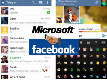 Facebook, Microsoft и Telegram предложили свои бесплатные приложения