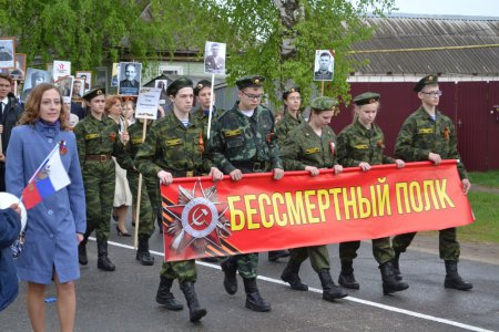Бессмертный полк в Краснослободске, Мордовия
