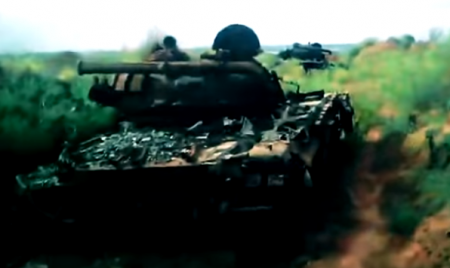 Два танка укрофашистов решили напугать армию ДНР и оба остались навечно в о ...