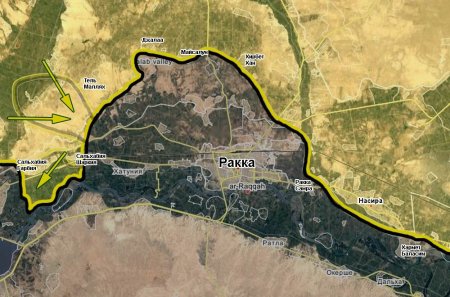 Курды освободили три селения и ликвидировали выступ западнее Ракки - Военный Обозреватель