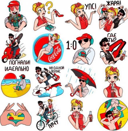 "ВКонтакте" дают стикеры от Coca-Cola за угадывание музыки