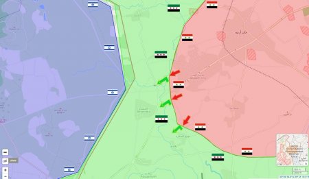Боевики атакуют позиции сирийской армии в провинции Кунейтра - Военный Обозреватель