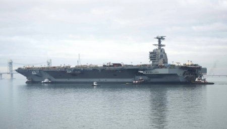 «Непотопляемый авианосец» Gerald Ford: США готовят свой флот к новой войне