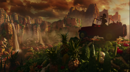Sony создала картину с Uncharted из продуктов питания